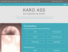 Tablet Screenshot of karo-ass.de